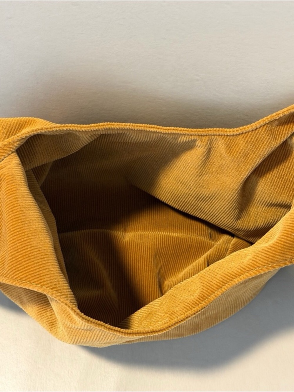 Merit Beauty Corduroy Tie Boho Makeup Bag Knapsack | NWOT - Picture 6 of 6